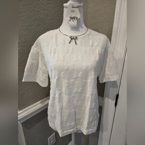 Disney Minnie Mouse Bow Top, Size Small